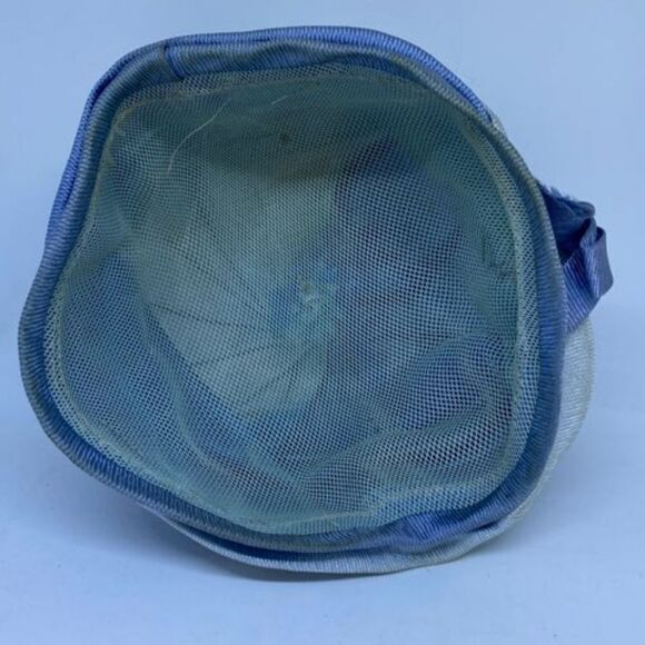 Vintage Blue Two-Tone Hat - Picture 9 of 10